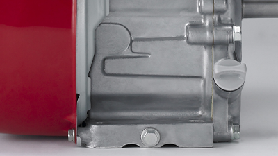 Close up image of Honda engine